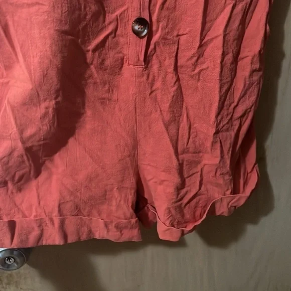 Shein Rust Romper Size M​​​ - Picture 3 of 7